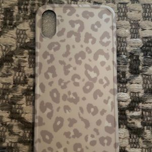 Cheetah print iPhone XR phone cover